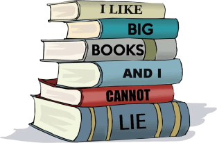 I Like Big Books and I Cannot Lie Reader & Book Lover Gifts Magnet