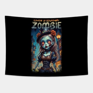 Kawaii Steampunk Zombie 05 Tapestry