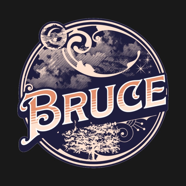 Bruce Name Tshirt by Renata's