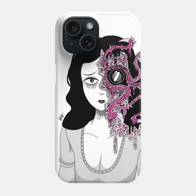 False Colors 4 Phone Case by Munchbud Ink