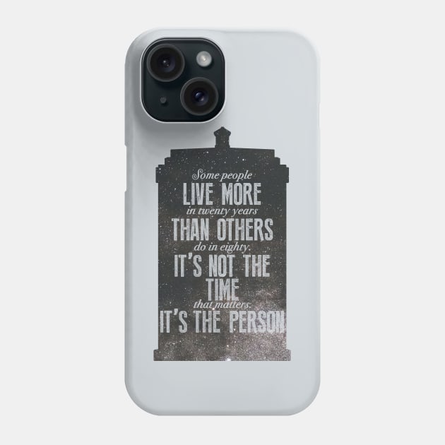 It's the Person... Phone Case by toruandmidori