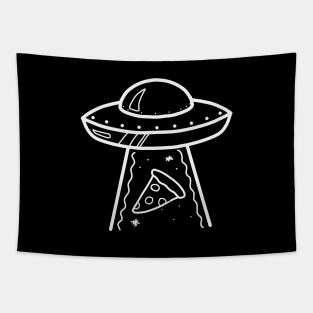 Alien Pizza Tapestry