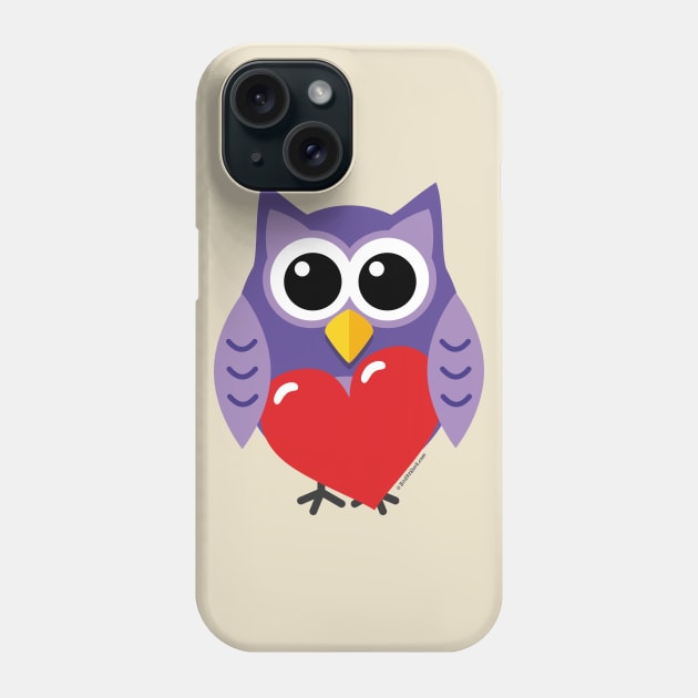 An Owly Love Phone Case by BirdAtWork