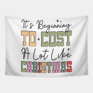 Cost Like Christmas Tapestry