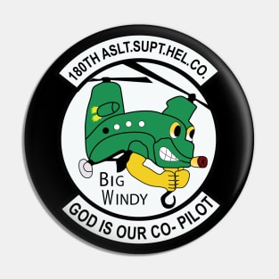 180th ASHC - Big Windy - God is Co-Pilot Pin