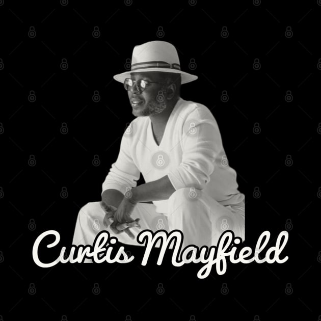 Curtis Mayfield / 1942 by Nakscil