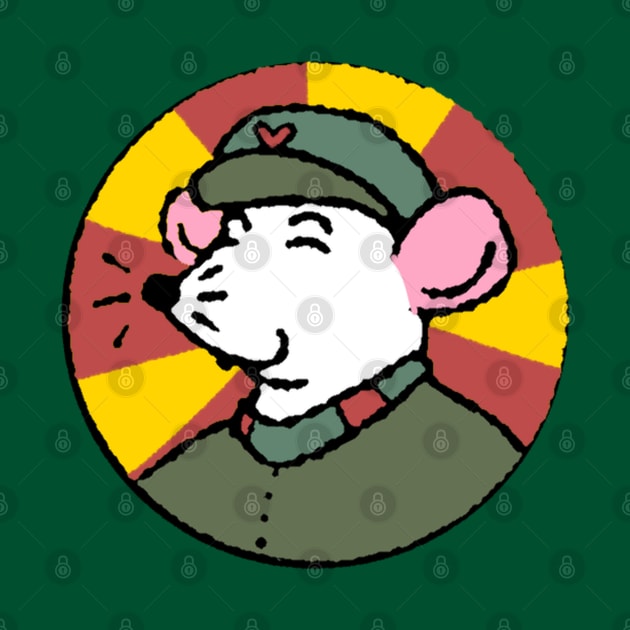 Mouse Zedong (Full Color Version) by Rad Rat Studios