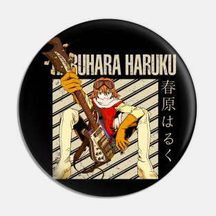 Progressive and Alternative FLCLs Anime Fusion Pin