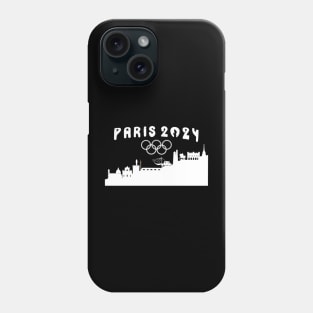 Paris Olympics 2024 with France focus Phone Case