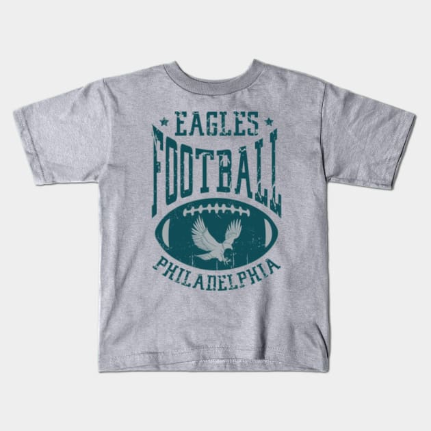 Whimsical Thinker Vintage Eagles Football Philadelphia T-Shirt