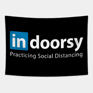 Indoorsy Social Distancing Tapestry