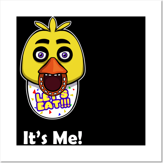 Gallery Pops Five Nights at Freddy's - Chica Plushie Wall Art