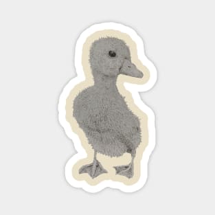 Dotwork Duck Art Print Magnet