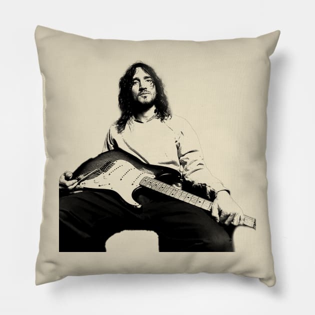 john frusciante 90s Pillow by partikelir.clr