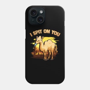 Cute & Funny I Spit On You Llama Pun Llama Lovers Phone Case