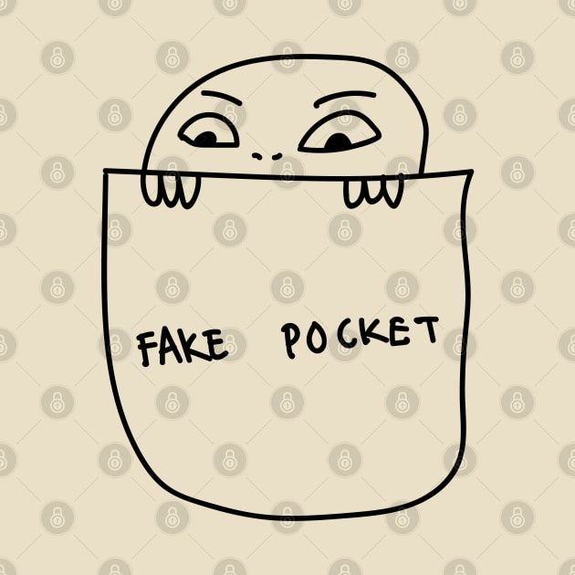 Fake pocket by blckpage