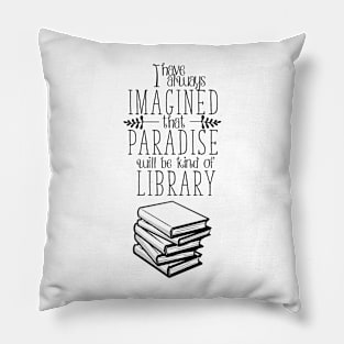 Paradise Library Pillow