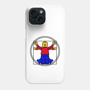 Lego Man Vitruvius Phone Case