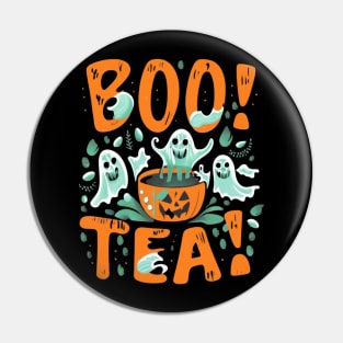 Boo Tea Pin