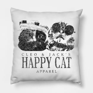 Cleo and Jack's Happy Cat Apparel Pillow