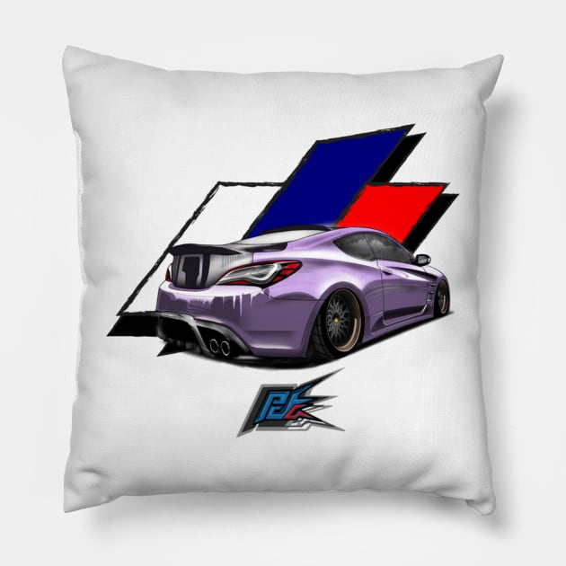 HYUNDAI GENESIS Pillow by Nohjangnim