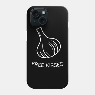 Free kisses - garlic Phone Case