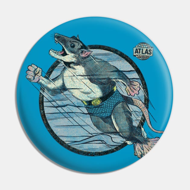 Atlas Sub-Marsupial Pin by ThirteenthFloor