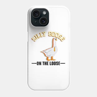 Silly Goose on the loose Vintage Retro Phone Case