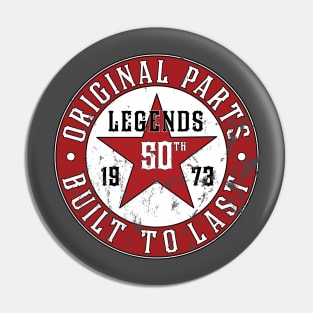 50th Original Parts Pin