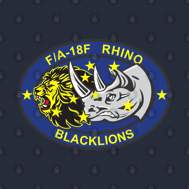 VFA-213 Blacklions - Rhino by MBK