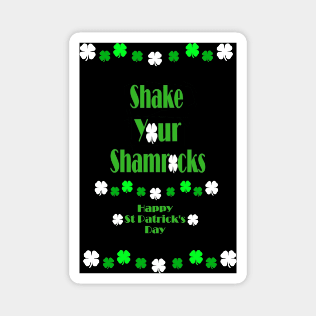 ST PATRICKS Day Typography - Funny St Patricks Day Quotes Magnet by SartorisArt1