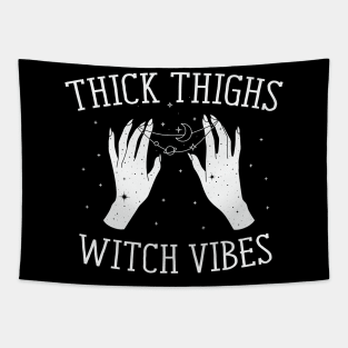 Thick thighs Witch Vibes Tapestry