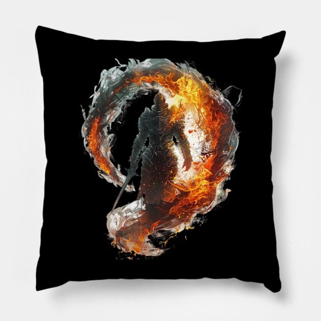 Dark Souls Jarring Journeys Pillow by Confused Reviews