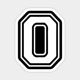 Letter O Magnet