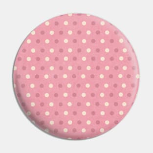 Retro Pattern Neck Gator Pink Polka Dot Pin