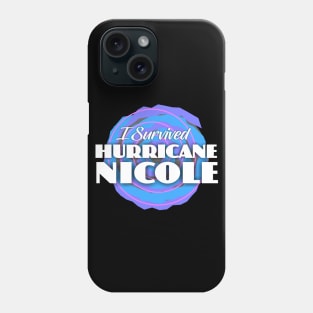 I Survived Hurricane Nicole Phone Case