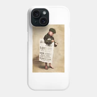 The Glasgow Newsboy Phone Case