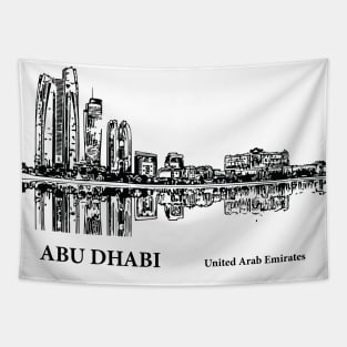 Abu Dhabi - United Arab Emirates Tapestry