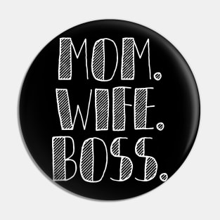 Mom Wife Boss Mother_s Day gift For Boss Moms Tank-Top Pin