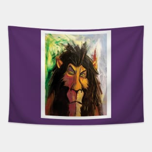 Scar from Lion King Tapestry