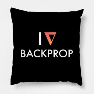 I Heart Backprop - Dark Pillow