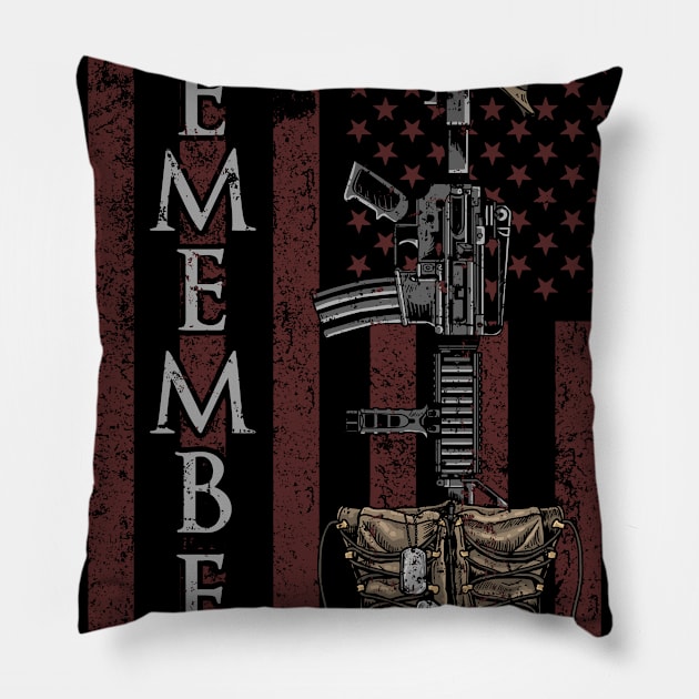 Remember Memorial Day 2020 Pillow by snnt