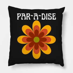 70s Paradise Pillow