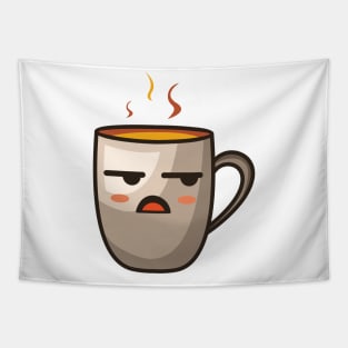 bad emoji vector Tapestry