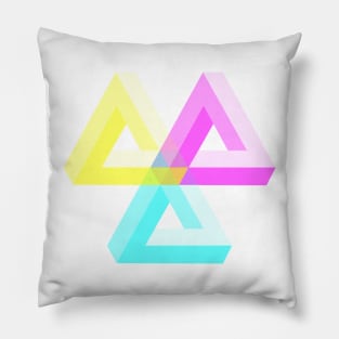 Impossible triangles Pillow