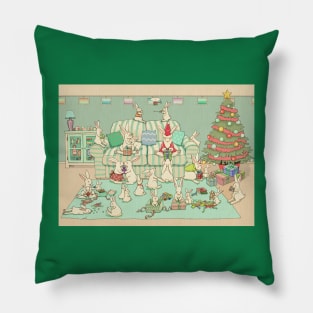 Family Christmas Pillow