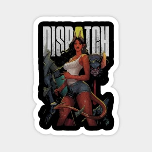 Dispatch Game 2025 Lettering Magnet