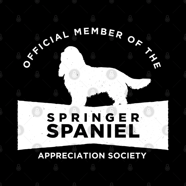 Springer Spaniel Appreciation Society by Rumble Dog Tees