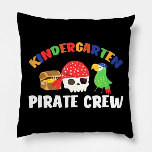 Kindergarten Pirate Crew Halloween School Party Pillow