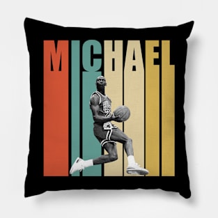 Retro Color Michael Jordan Pillow